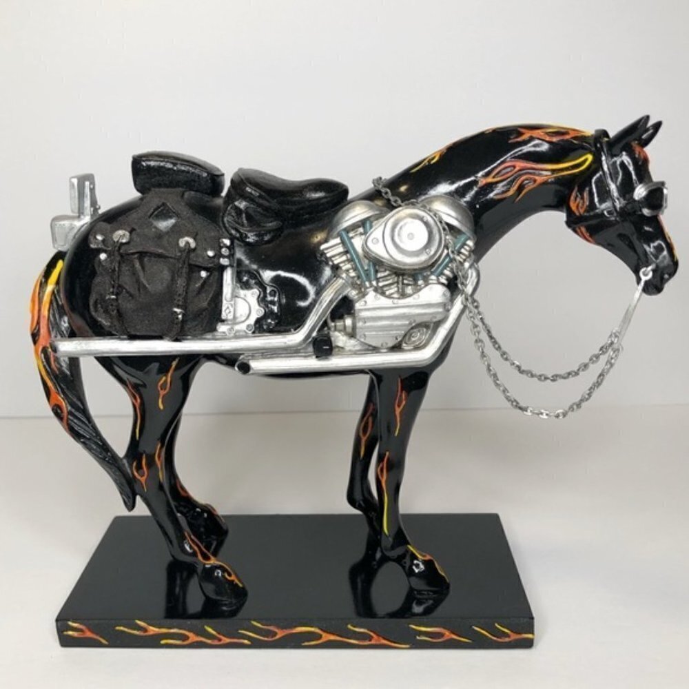 Western, Trail of Painted Ponies Motorcycle Mustang EUC​​​​​​​​​​​​